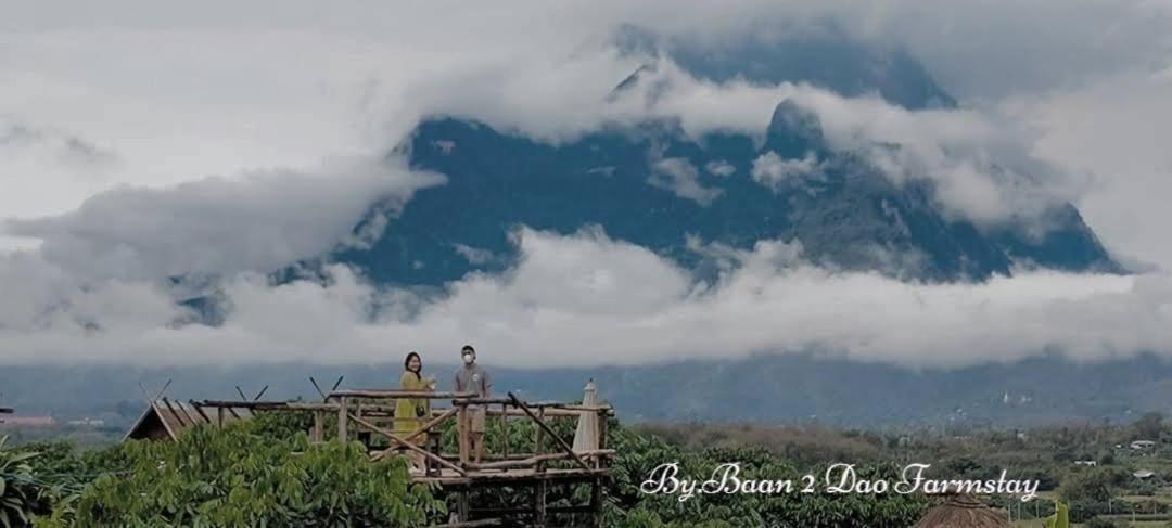 Baan 2 Dao Farmstay Chiang Dao Luaran gambar